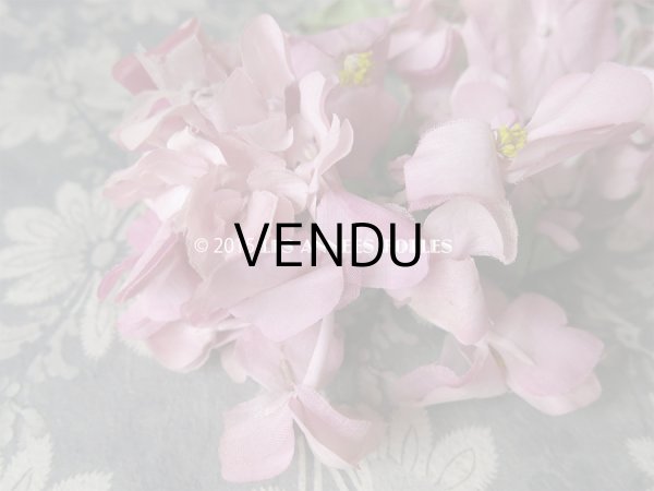 画像6: 19世紀末 アンティーク コサージュ 紫陽花 プランタンのラベル付 - AU PRINTEMPS - (6)