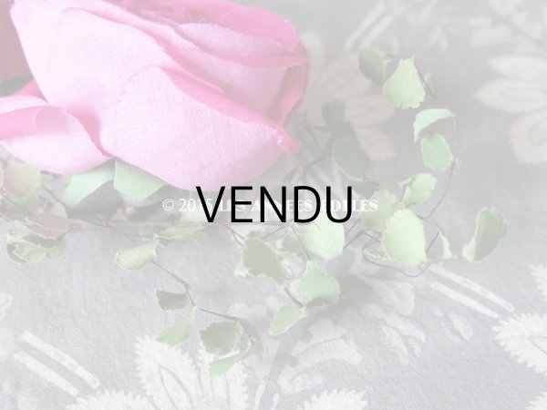 画像4: アンティーク コサージュ 薔薇  (4)