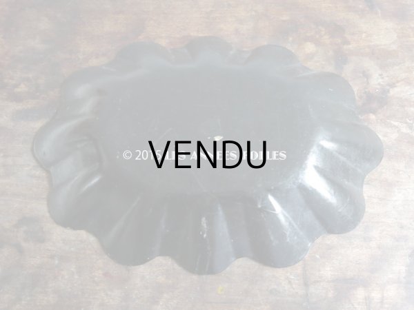 画像4: 19世紀 アンティーク ナポレオン3世 パピエマシェ トレイ 花模様 かご (4)