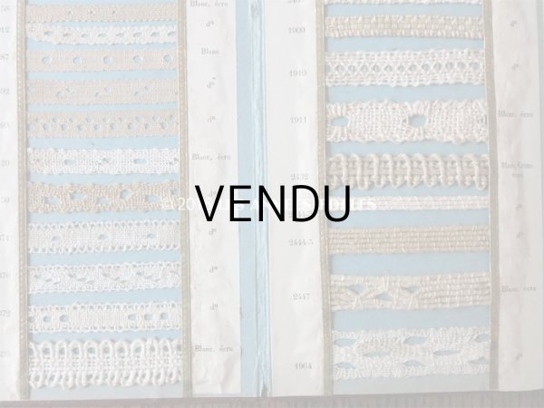 画像9: アンティーク CB カルティエ・ブレッソン レースのサンプラー - CARTIER-BRESSON A PARIS - (9)