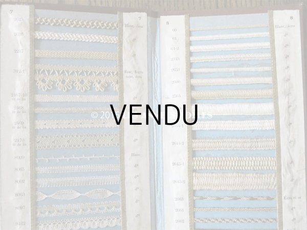 画像12: アンティーク CB カルティエ・ブレッソン レースのサンプラー - CARTIER-BRESSON A PARIS - (12)