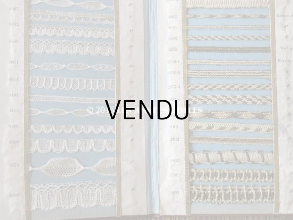 画像13: アンティーク CB カルティエ・ブレッソン レースのサンプラー - CARTIER-BRESSON A PARIS - (13)