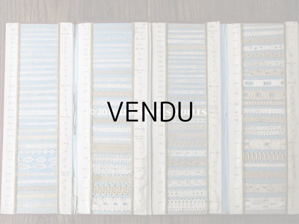 画像4: アンティーク CB カルティエ・ブレッソン レースのサンプラー - CARTIER-BRESSON A PARIS - (4)