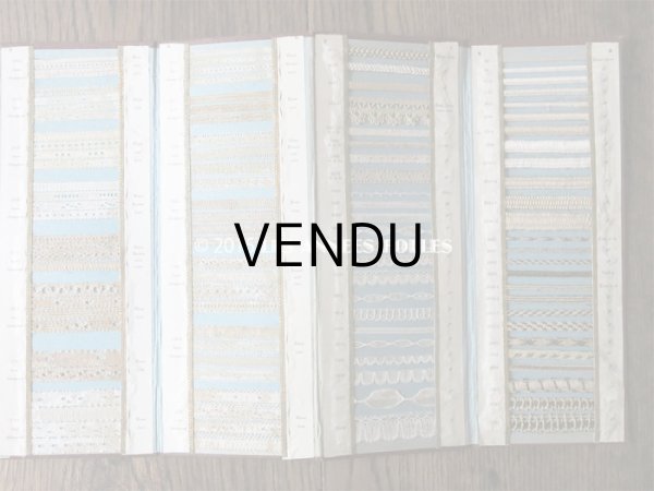 画像5: アンティーク CB カルティエ・ブレッソン レースのサンプラー - CARTIER-BRESSON A PARIS - (5)