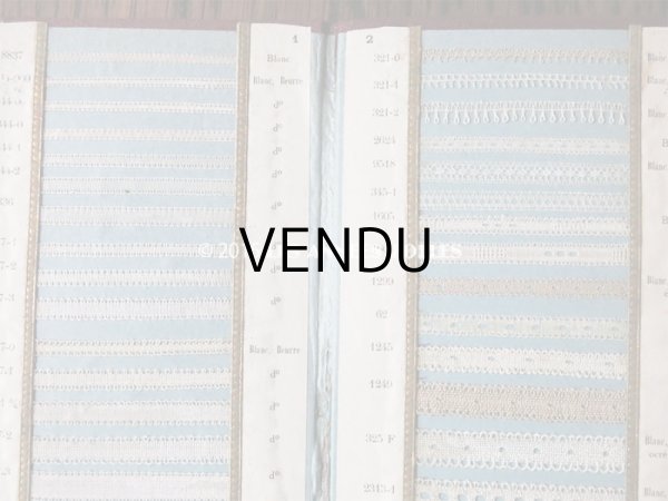 画像6: アンティーク CB カルティエ・ブレッソン レースのサンプラー - CARTIER-BRESSON A PARIS - (6)