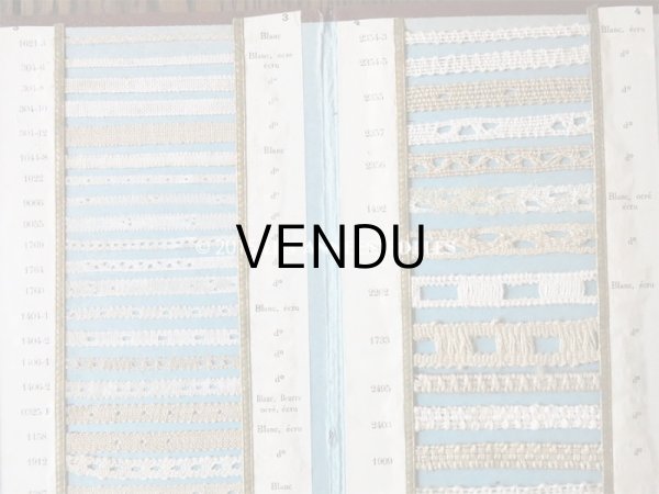 画像8: アンティーク CB カルティエ・ブレッソン レースのサンプラー - CARTIER-BRESSON A PARIS - (8)