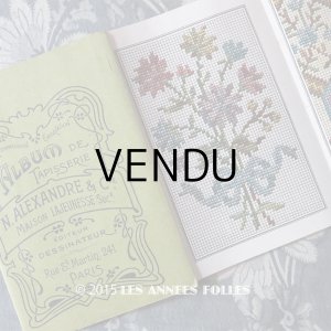 画像: アンティーク タピスリーの図案帳  ALBUM DE TAPISSERIE - N.ALEXANDRE&Cie.MAISON LAJEUNESSE Sucr.