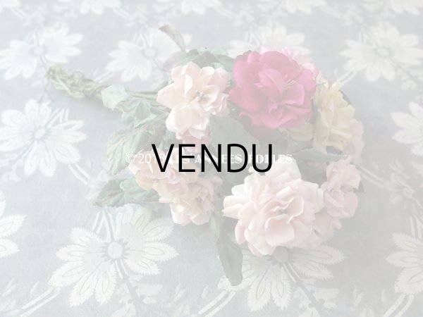 画像6: アンティーク  薔薇のブーケ コサージュ (6)