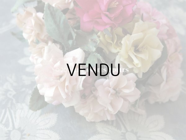 画像8: アンティーク  薔薇のブーケ コサージュ (8)