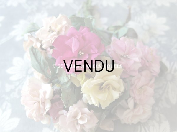 画像10: アンティーク  薔薇のブーケ コサージュ (10)