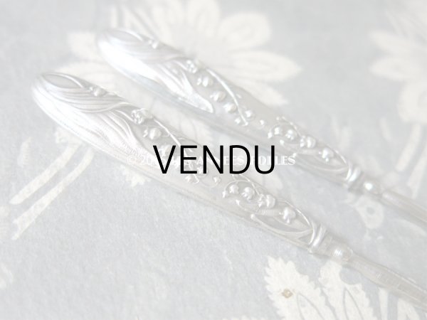 画像4: アンティーク 裁縫道具セット 鈴蘭 (4)