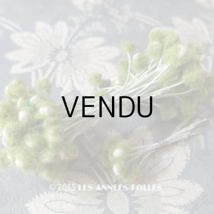 画像: アンティーク ペップ コサージュ用 花芯 淡いピンク