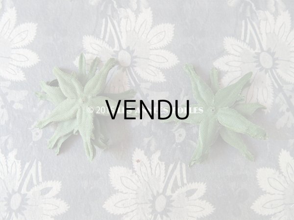 画像5: アンティーク コサージュ用 萼のセット 23~24ピース (5)