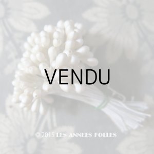 画像: アンティーク ペップ パール加工 コサージュ用 花芯 