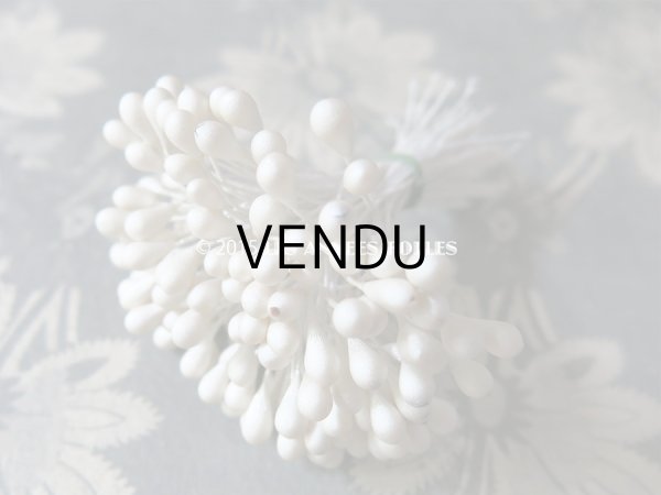 画像6: アンティーク ペップ パール加工 コサージュ用 花芯  (6)