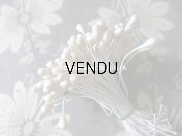 画像8: アンティーク ペップ パール加工 コサージュ用 花芯  (8)