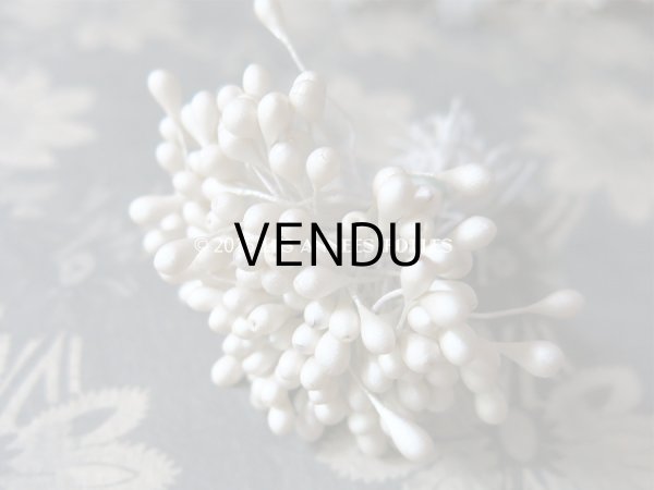 画像9: アンティーク ペップ パール加工 コサージュ用 花芯  (9)