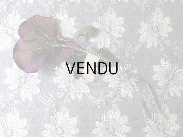 画像6: 1900年代 アンティーク コサージュ ラベル付 パンジー (6)