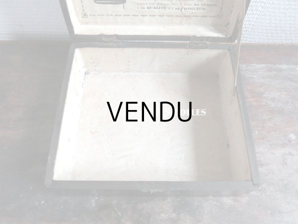 画像6: 19世紀末 アンティーク 糸巻きの木箱 FIL AU CHNOIS -フィル・オ・シノワ - PELOTES AU FIL D'OR (6)