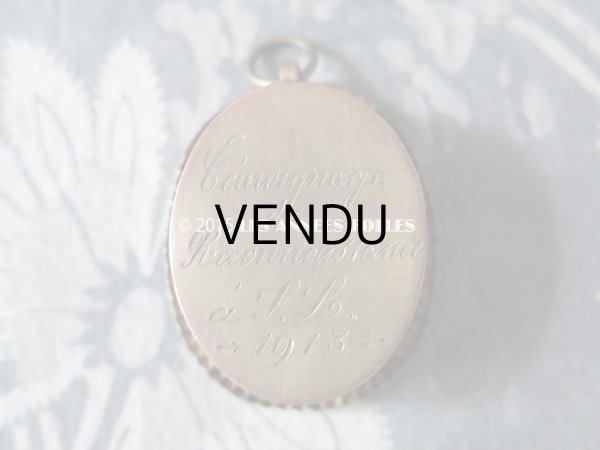 画像5: 1913年 アンティーク ルリケール 聖遺物のペンダント (5)