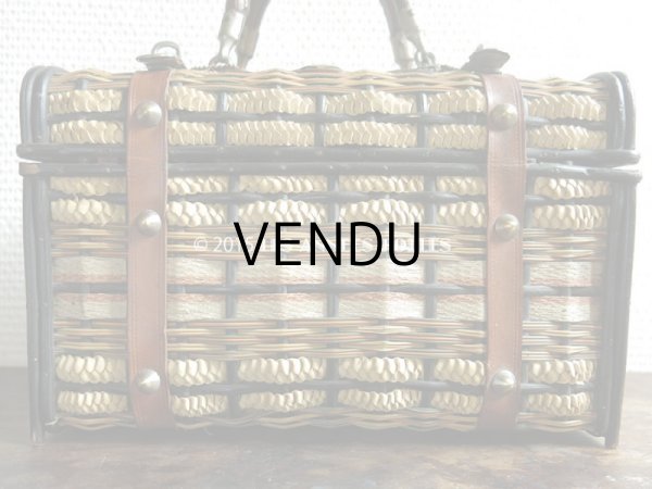 画像9: 19世紀末 アンティーク パニエ  (9)