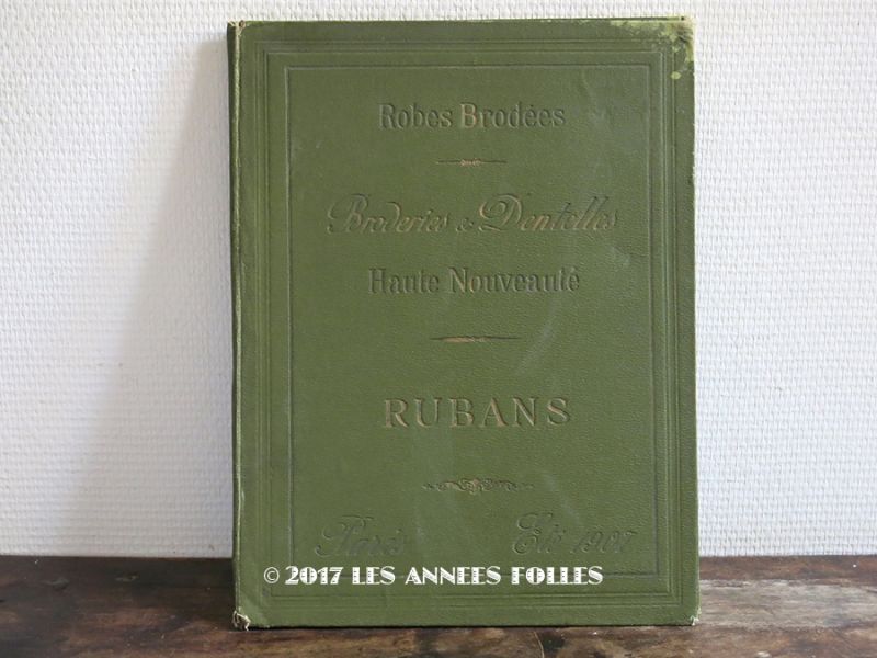 画像2: 1907年 アンティーク リボン＆レース＆ドレスのカタログ ROBES BRODEES BRODERIES & DENTELLES RUBANS HAUTE NOUVEAUTE PARIS ETE 1907 (2)