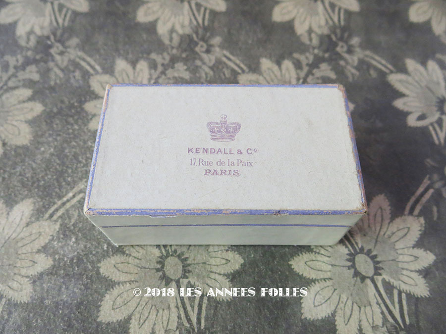 画像2: 1900年頃 アンティーク 王冠のジュエリーボックス KENDALL & CO PARIS (2)