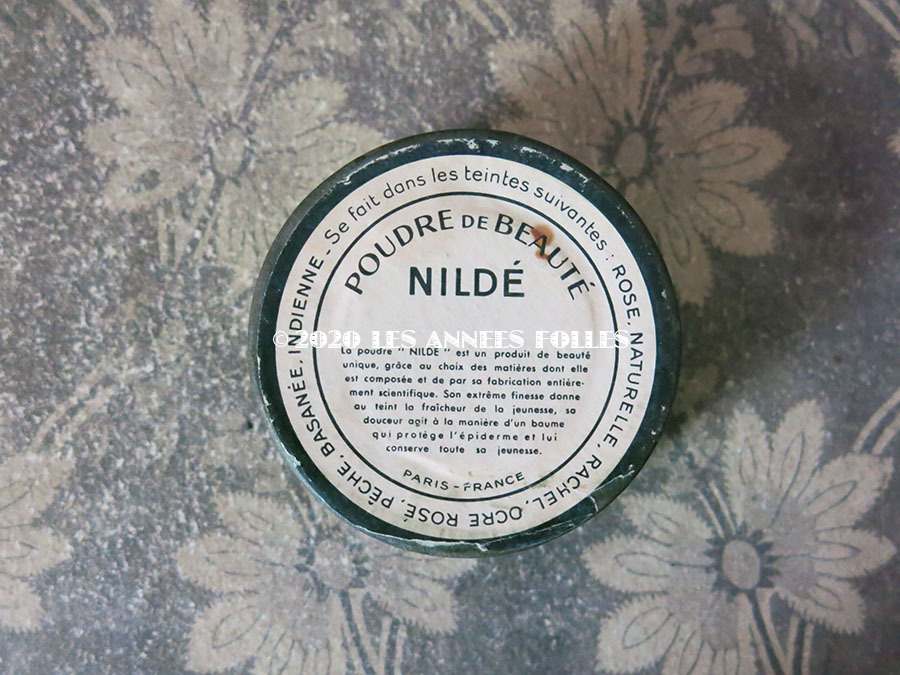 画像3: アンティーク 薔薇のパウダーボックス POUDRE NILDE PARIS (3)