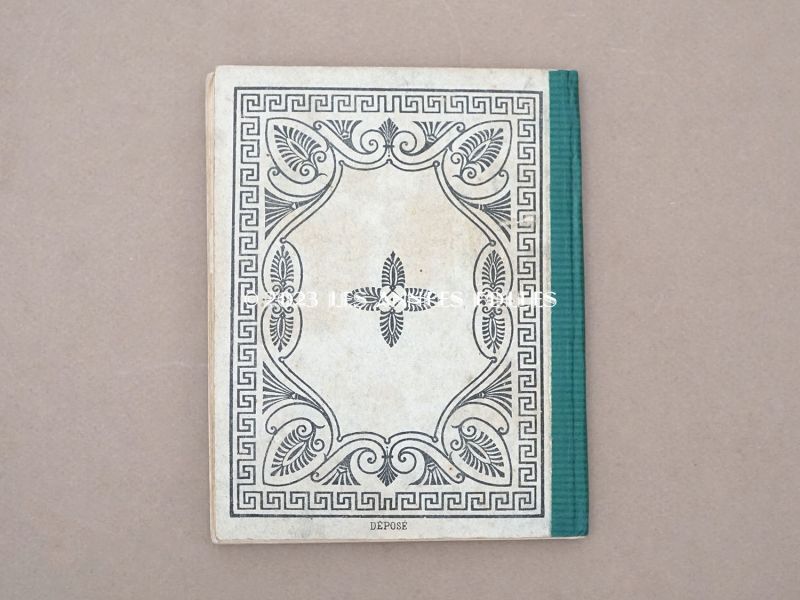 画像2: 19世紀末 アンティーク クロシェレースの図案帳 MANUELE DE DESSINS POUR CROCHET N 166 - N.ALEXANDRE&CIE - (2)