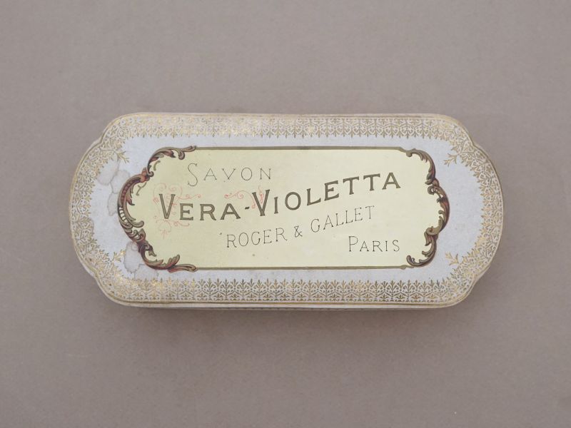 画像2: アンティーク ソープボックス VERA VIOLETTA - ROGER&GALLET PARIS - (2)