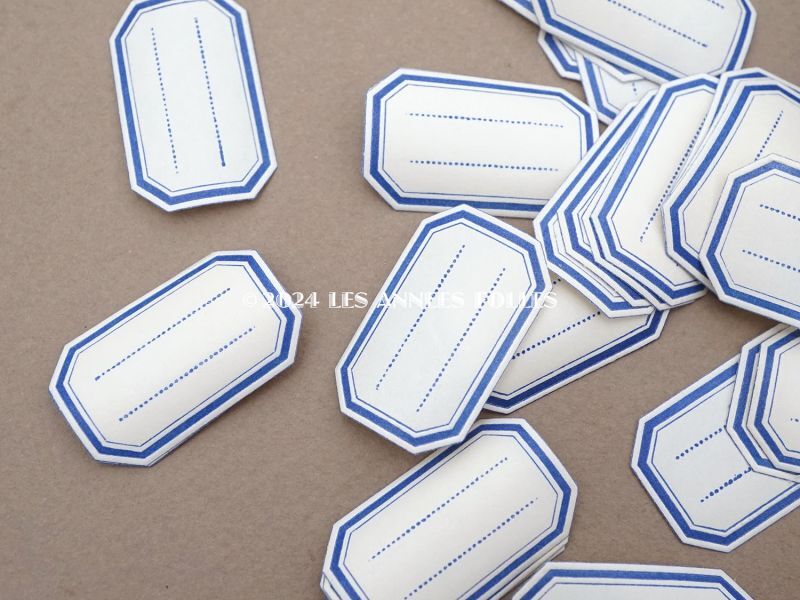 画像2: 【セール対象外】アンティーク メルスリーの小さなラベル 箱入り 約100~120枚セット (2)