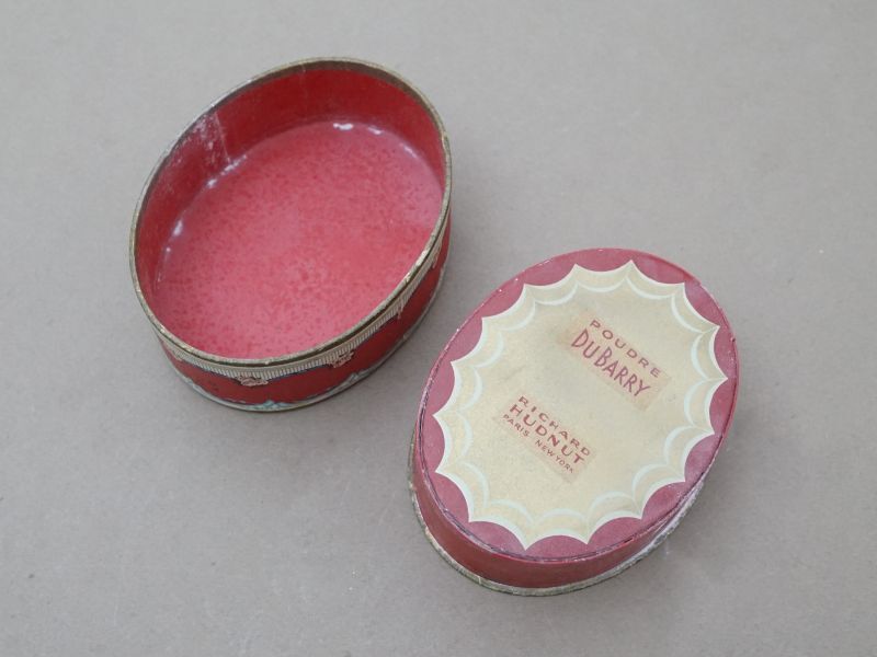 画像4: 未開封 アンティーク パウダーボックス POUDRE DU BARRY - RECHARD HUDNUT - (4)