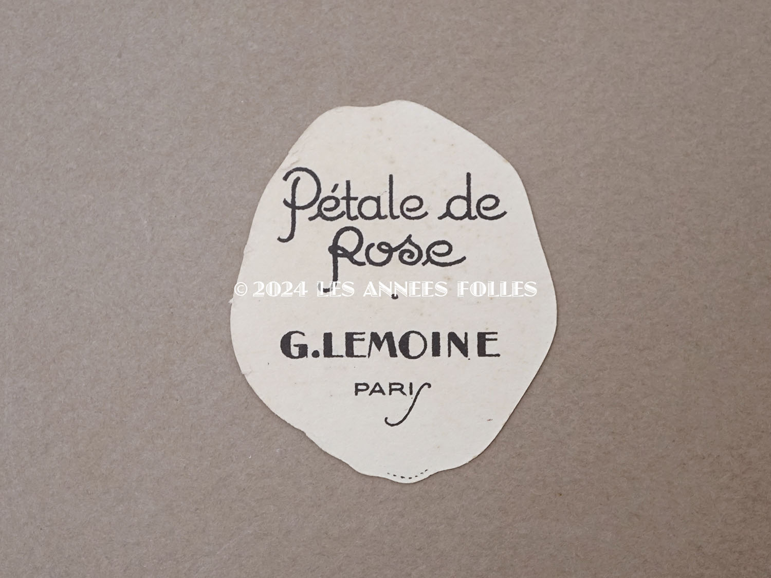 画像2: アンティーク パフュームカード 薔薇の花びら PETALE DE ROSE - G.LEMOINE PARIS - (2)
