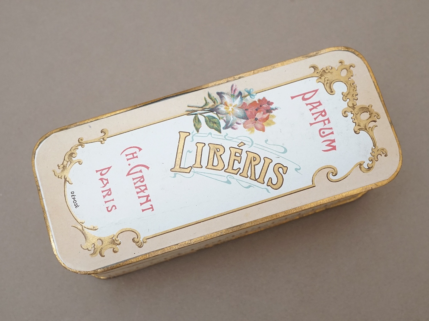 画像2: アンティーク パフュームボックス PARFUM LIBERIS - CH.GRANT PARIS - (2)