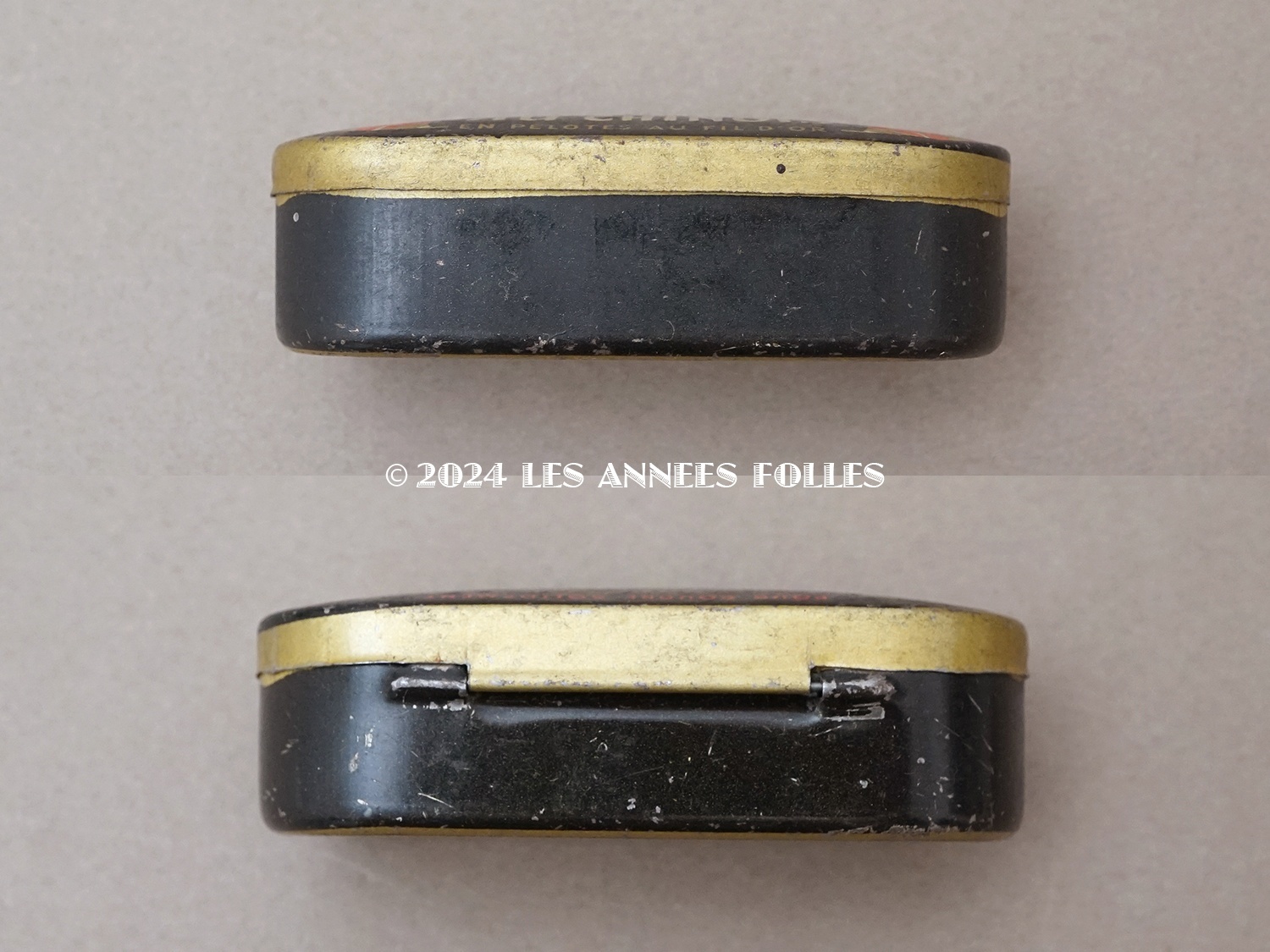 画像3: アンティーク スレッドケース FIL AU CHNOIS -フィル・オ・シノワ - PELOTES AU FIL D'OR (3)