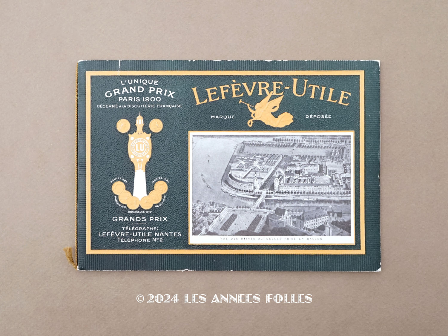画像1: 1910年頃 アンティーク『LU』パンフレット - LEFEVRE-UTILE - (1)