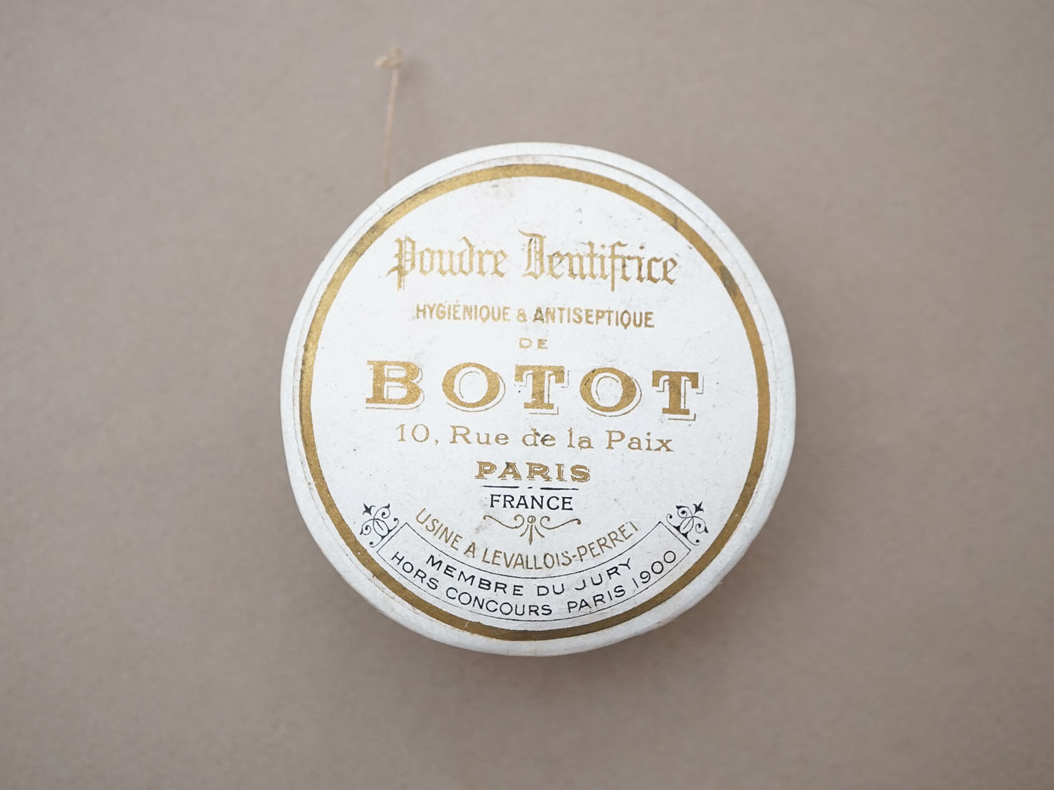 画像3: 未開封 1900年頃 アンティーク パウダーボックス - BOTOT - (3)