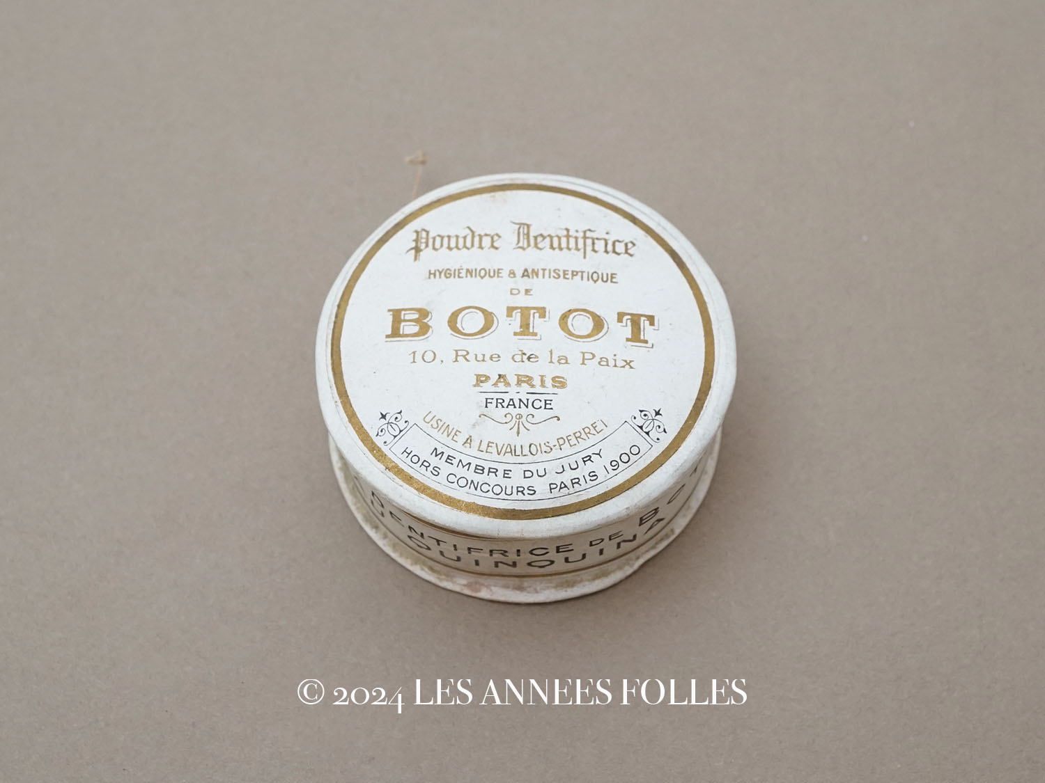 画像1: 未開封 1900年頃 アンティーク パウダーボックス - BOTOT - (1)