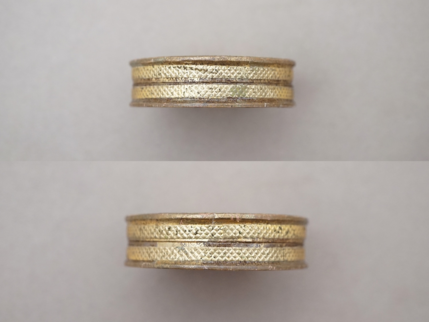 画像2: アンティーク ゴールドパウダーのボックス POUDRE d'OR COIFFURE - A.BOURJOIS & Cie PARIS - (2)
