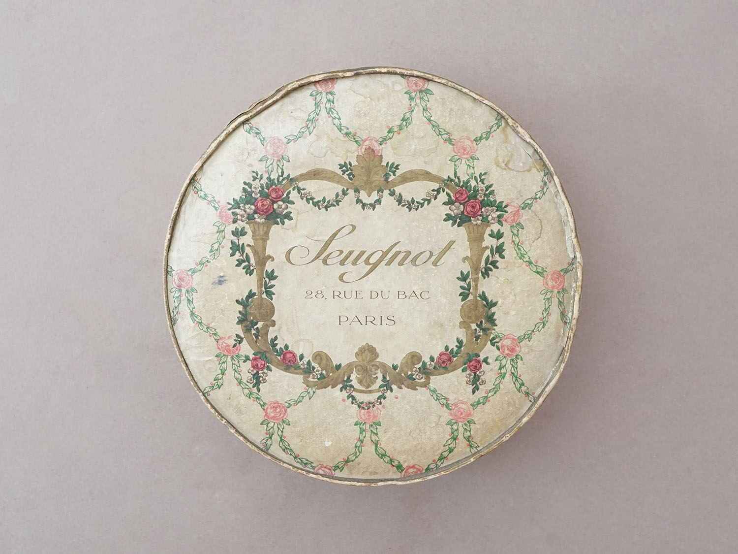 画像2: 1900年頃 アンティーク お菓子箱 - SEUGNOT PARIS - (2)