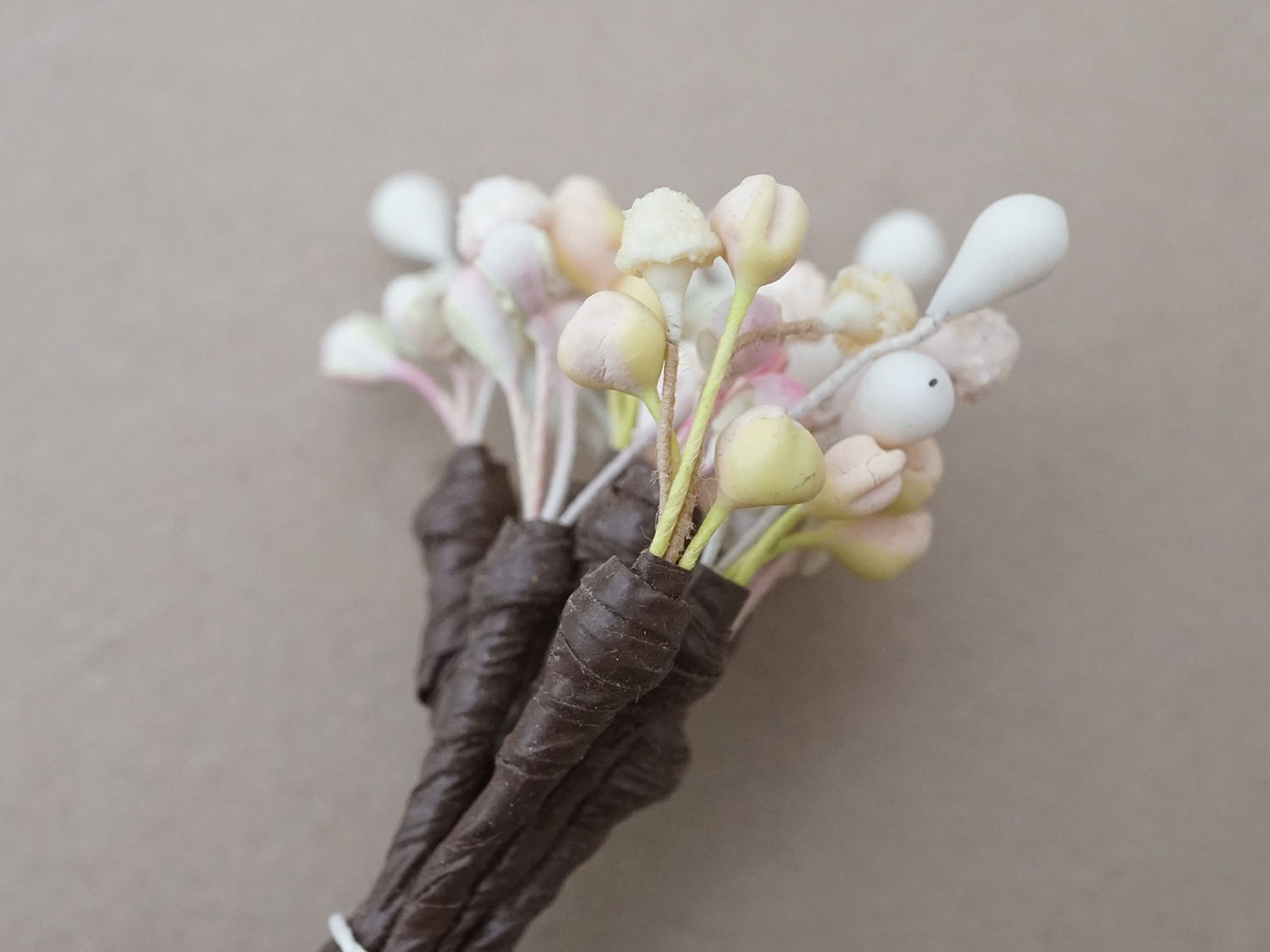 画像3: アンティーク ペップ 布花用 花芯 パステルカラー (3)