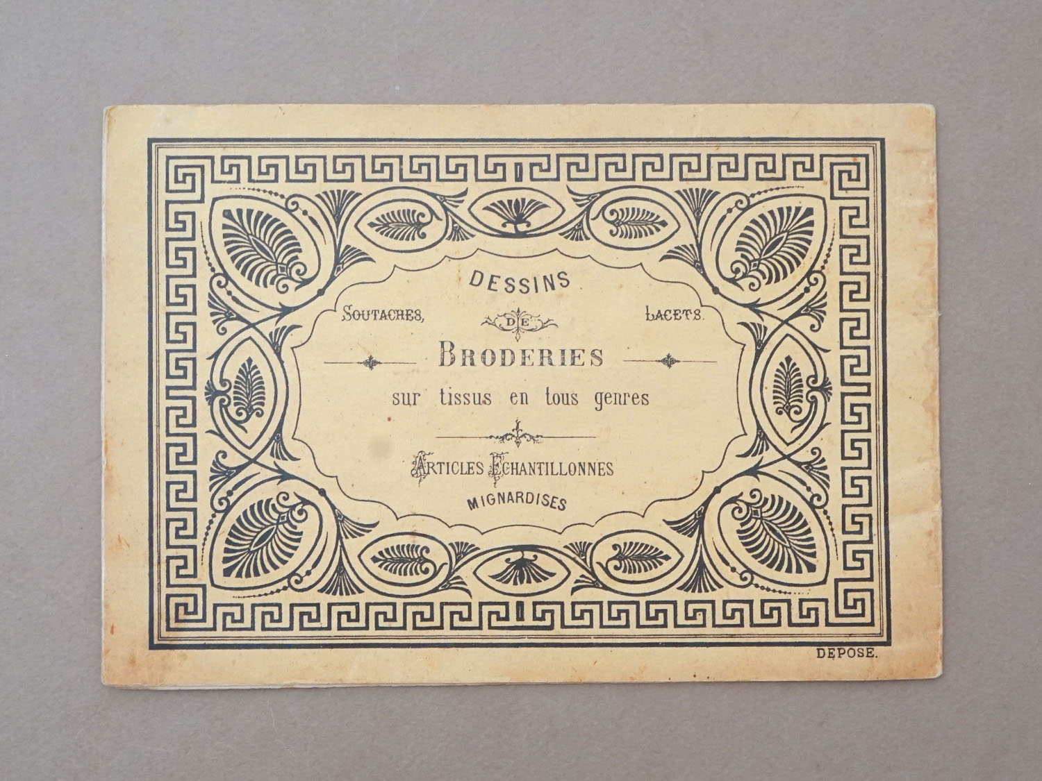 画像2: アンティーク アルファベットの刺繍図案帳  N 230 ALPHABETS VARIES - N.ALEXANDRE&CIE. MAURICE LAJEUNESSE SUCCR. - (2)
