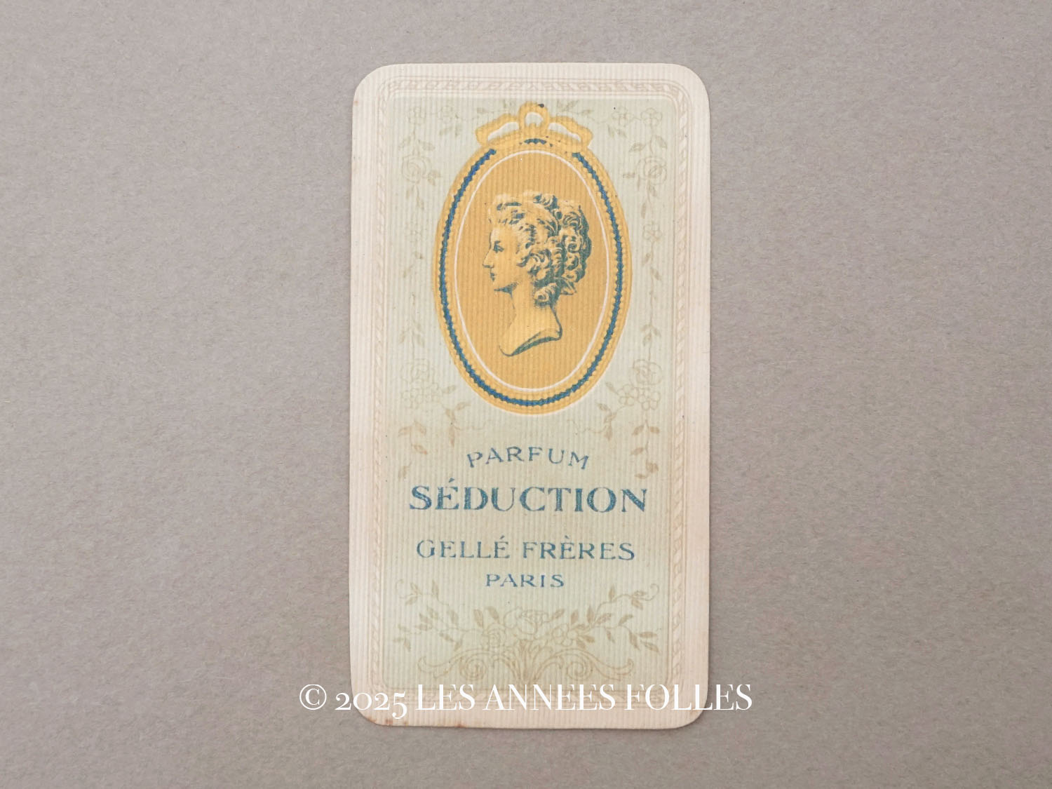 画像1: アンティーク パフュームカード SEDUCTION - GELLE FRERES PARIS - (1)