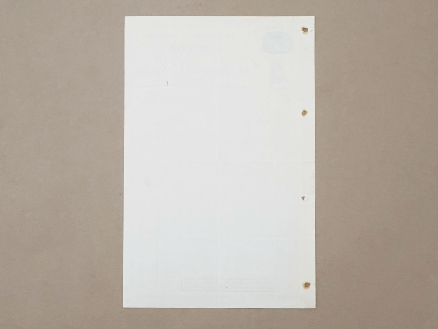 画像3: 1912年 アンティーク シルク糸メーカー A.SUZOR G.SUZOR & E.PINTA の請求書  (3)