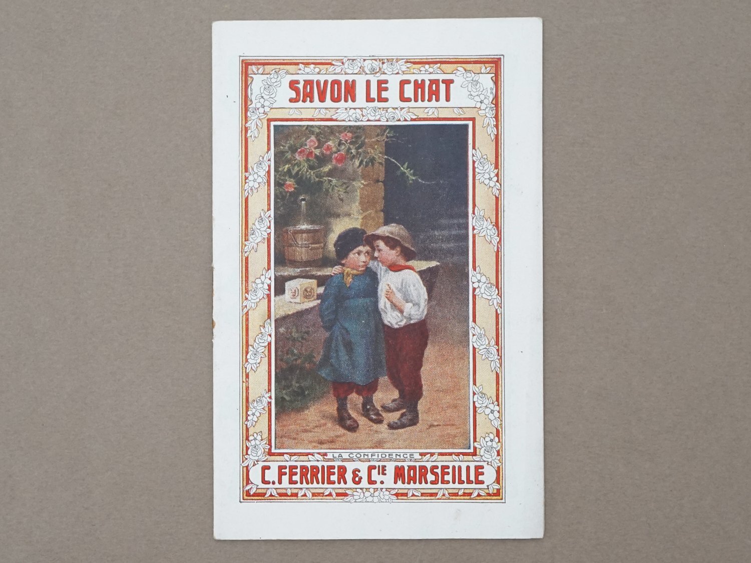 画像12: 1910年 アンティーク 猫のマークのサヴォネリー カレンダー付き手帳 SAVON LE CHAT - C.FERRIER&CIE.MARSEILLE - (12)