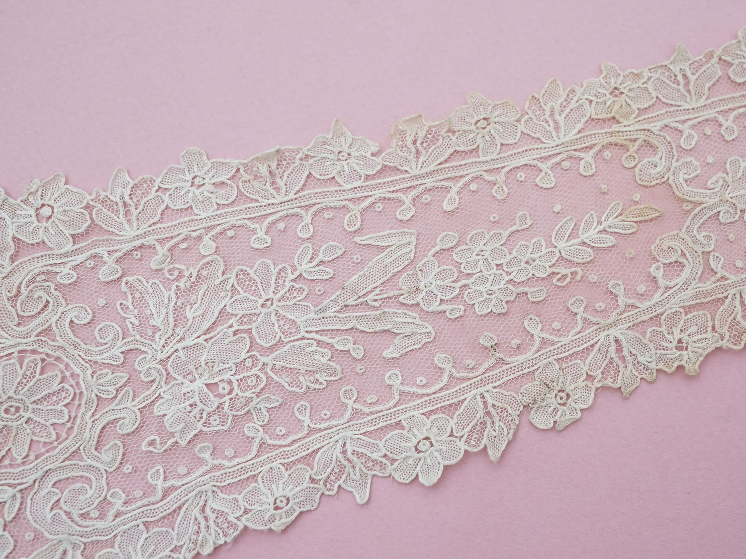 画像13: 19世紀 アンティーク ポワンドガーズのバルブ・ド・ボネ【ポワン・ド・ガーズ】 (13)