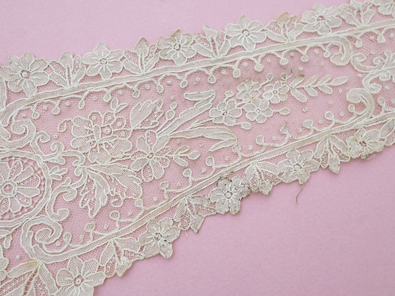 画像15: 19世紀 アンティーク ポワンドガーズのバルブ・ド・ボネ【ポワン・ド・ガーズ】 (15)