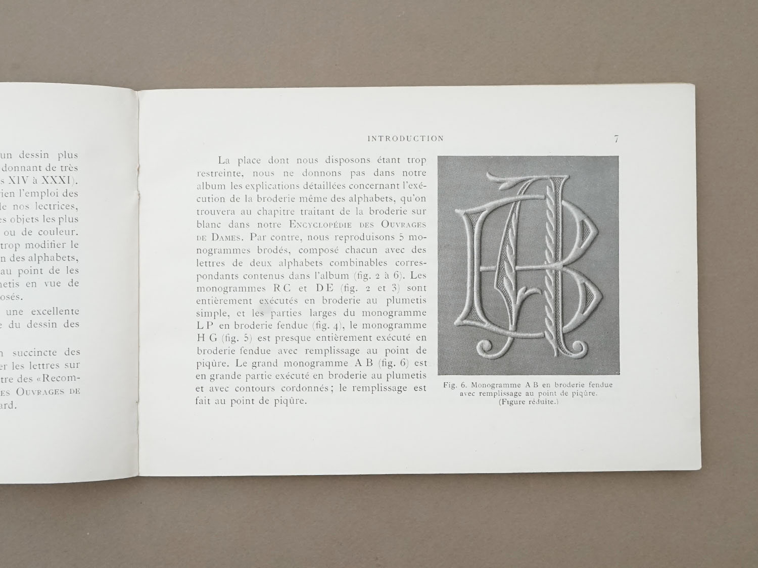 画像6: アンティーク DMC 刺繍図案帳 MONOGRAMMES ET ALPHABETS COMBINABLES - BIBLIOTHEQUE D.M.C - (6)