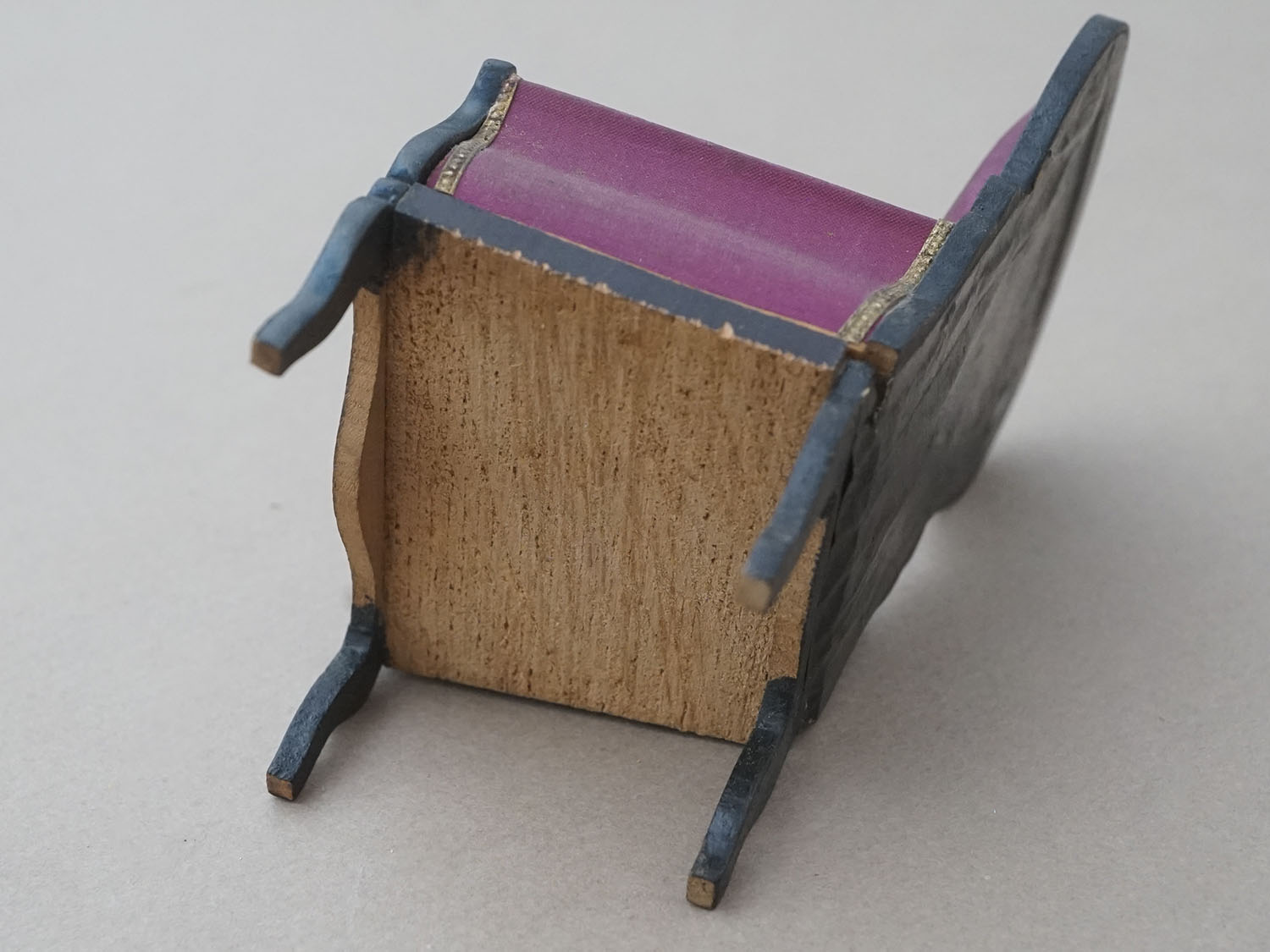 画像8: 19世紀 アンティーク ミニョネット用 チェア ドール用 家具  (8)