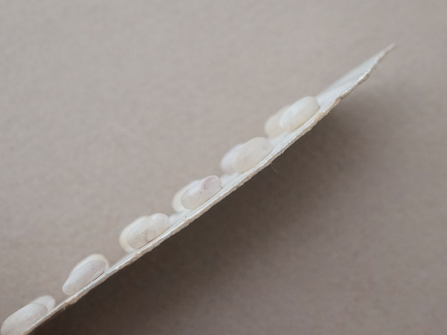 画像4: アンティーク マザーオブパール製 極小 ボタン 6mm 12ピース シェルボタン パールホワイト (4)